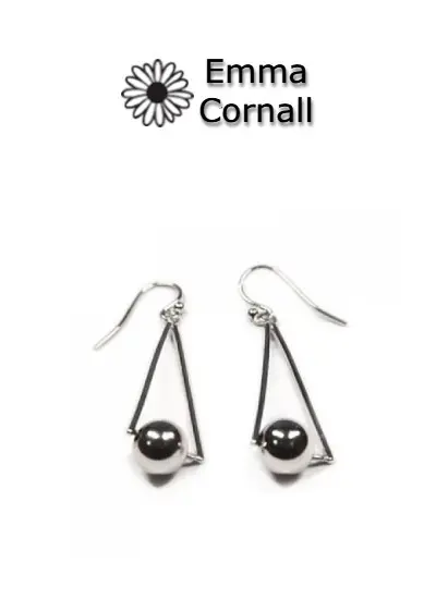 Triangle Drop Earrings